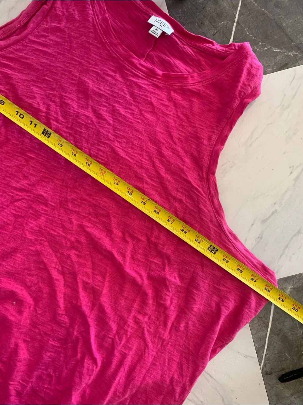 194 J. Crew Hot Pink Tank Top